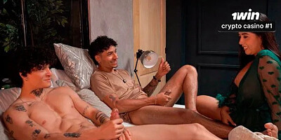 Stepmother Joins Stepson and Friend in Intimate Role-Play