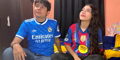 Girlfriend Super Cup Bet: Latina Role-Play Sex