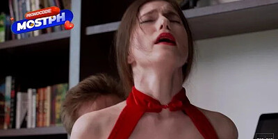 Massage Turns into Sloppy Blowjob and Orgasm