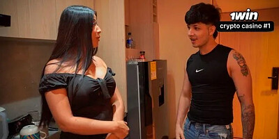 Brunette MILF Welcomes Daughter's Boyfriend