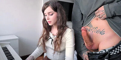 Music Lesson Turns Intimate Encounter