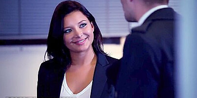 Overtime Desire: Late Night Office Affair With Anna Polina