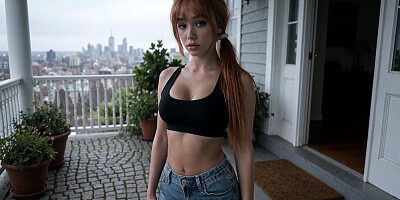 Redhead East Asian Girl Gets Pounded Hard