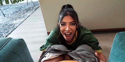 Seduces Mazee And Gets To Ride His Bbc With Her Fat Ass With Jasmine Sherni