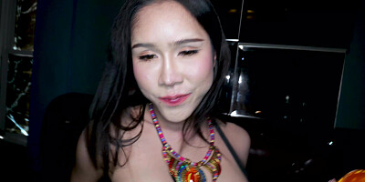 Filthy amateur ladyboy teen Linly scored