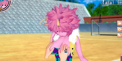 [hentai Game Koikatsu! ]have Sex With Big Tits My Hero Academia Mina Ashido.3dcg Erotic Anime Video