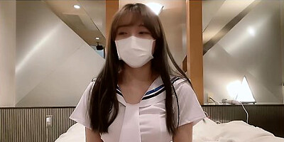 Dressed Beautiful Girlfriend In Sailor Suit And She Climaxed Convulsively