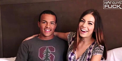 Dude Made Her Cum so Hard! Fat Dick!