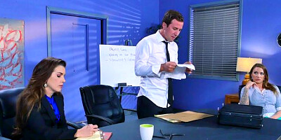 Big Tits at Work - Juelz Ventura is brown hair brunette