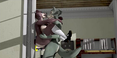 Juno From Beastars Gives Legosi A Helping Hand - Second Life Yiff