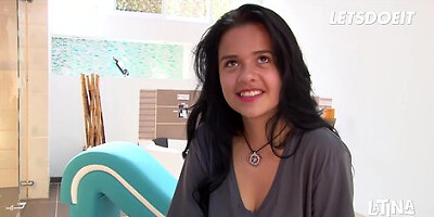 Cute Brunette Milf Selena Gomez Deep Fuck In Her Latina Twat
