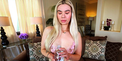 Russian-born blonde Angelica returns to give us a masturbation toy show. - Angelica Coralvine - NaughtyMag