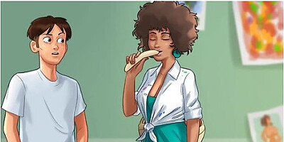Gamer Girl In Summertime Saga -her Secret Talent - ( Miss Ross Route)- Part 159