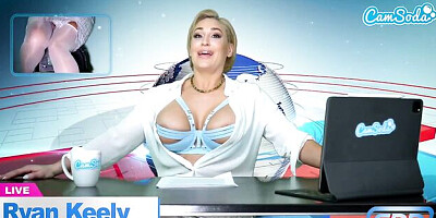 Cam Soda featuring Ryan Keely's masturbation clip