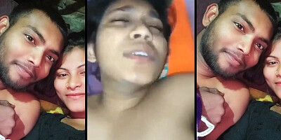 Young girl sucking and fucking desi chocolate cock