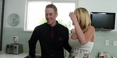 Hungry Swinger Wife Drains A Married Man