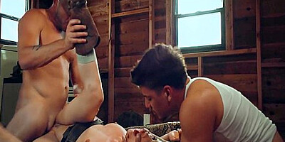 Crazy Porn Clip Threesome Exotic With Nathan Bronson, Victor Ray And Kylie Rocket