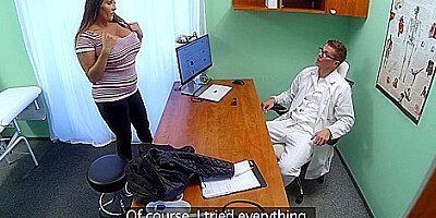 Busty Babe Begs For Doctors Cum With Laura Orsolya