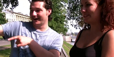 A sexy thing is shaking her tight ass in the car in this video