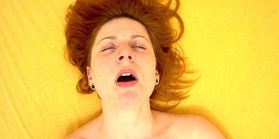Amazing Redhead has Squirting Orgasm