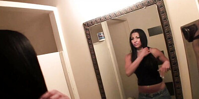 Mystery Audrey Bitoni at blowjob dirt