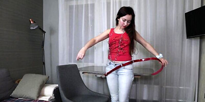 Horny Vita's solo female sex