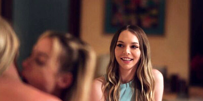Attractive Rachael Cavalli and Lily Larimar - lingerie smut - Mommy's Girl
