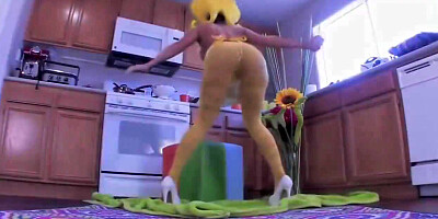 Surreal Kitchen Dress Up With Abigail And Her Giant Cucumber