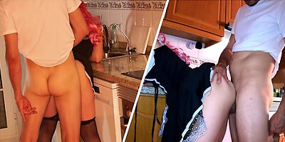 Filled My Servants Cunt With Cum After Fucking Her Hard