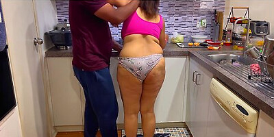 My Maid Wore A Lungi - Fucked Her In Standing Anal - Doggy Style, Kissing, Blowjob, Deep Strokes And Loud Moaning