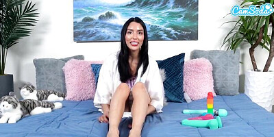 Escort's dildo scene