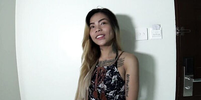 Slutty sweetheart at skinny movie