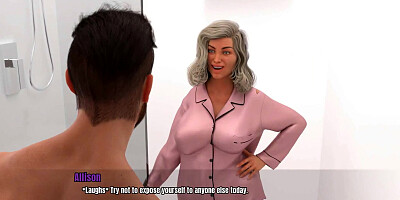 Grandmas House Guy With A Monster Cock And Older Lady Ep7