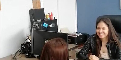 Girl Is Fucked In Job Interview By Her Boss