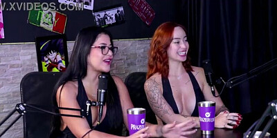 DIALOGUE WITH THE JAW-DROPPING AND CRAZY MARIA BITTENCOURT AND BLACK TOP OFFICIAL ON PORNO CAST BRAZIL WITH TIFANY ROCHA AND THAISA REDVELVET - (six) - (OBSERVE AT: SHEER/CRIMSON)