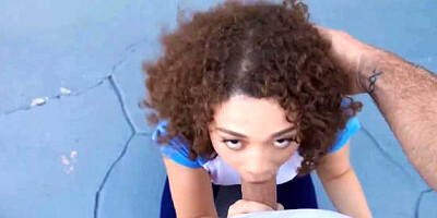 TeensLoveHugeCocks: Fucks with huge black cock JMac outdoors