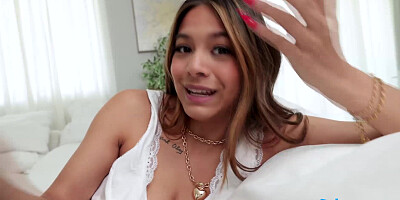 Stepsis Practices on Stepbrothers Cock