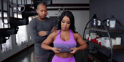 Ricky Johnson And Aryana Adin In Fucked Gorgeous Ebony Milf