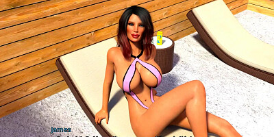 Thirsty For My Guests Guy And A Sexy Mature Milf With Huge Tits By Thee Pool Ep 19