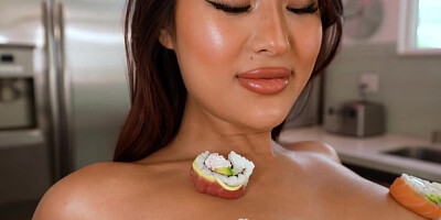 Asian Bombshell Mina Luxx Rammed Hard