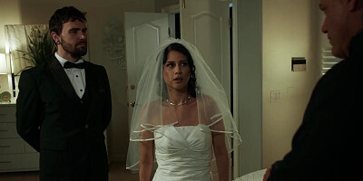 Penelope Fucks Stepdad on Wedding Night
