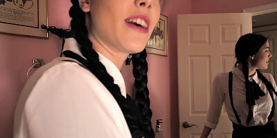 Big ass petite [censored] stepsis railed
