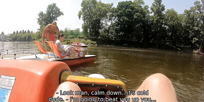 Hunt4k featuring Steve Q and Sofia Lee's euro sex movie