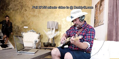 Daddy4k featuring Serina Gomez's daddy scene