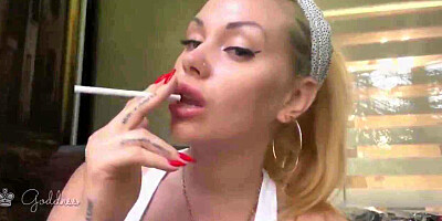 I know you are glad to watch Me smoking again! Jerk Off Instructions