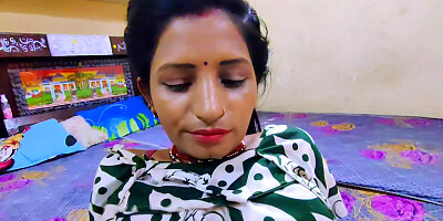 Indian MILF Stepmom Seducing Her Stepson First Time Sex