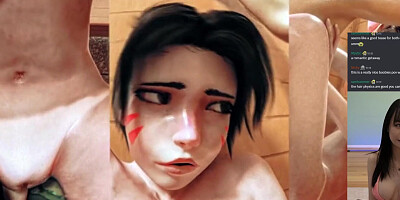 Strenuous Beach Plow - Overwatch Manga porn