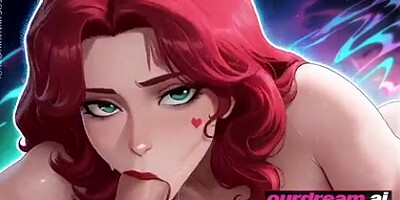 Ourdream - Point of view: Ginger-haired Anime Lady Pounds Me In Space