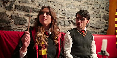 Selina Bentz And Audrey Reid - Harry Potter Fucks Hermione And Moaning Myrtle Until They Both Cum - Harry Potter Porn Cosplay Parody