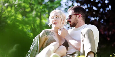 Will I Ever See You Again? Sensual Pornstars Angie Lynx & Francis X for SinfulXXX
